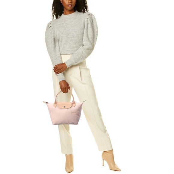 Longchamp Le Pliage Green Small Top Handle Tote - Picture 4 of 5